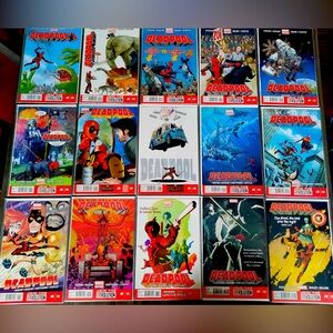 Deadpool vol 3 by Duggan and Posehn 2012 to 2015. All first printing